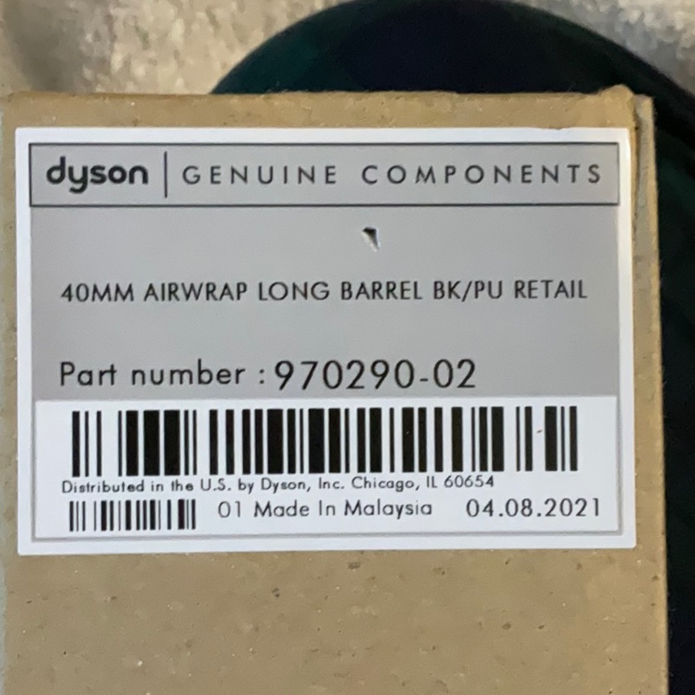 1.6 long barrels for Dyson Airwrap